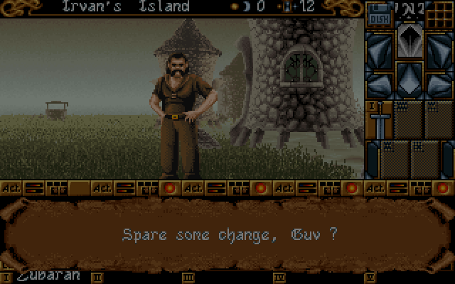Ishar II - Messengers of Doom [Falcon030] atari screenshot